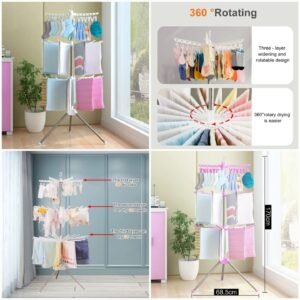 Clothes dryer rack