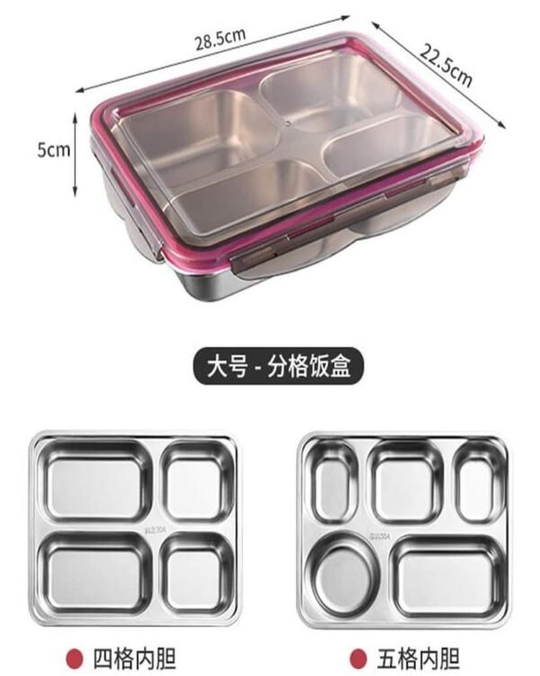 stainless steel lunchbox