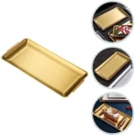 Gold Plated Rectangle Tray