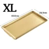 Gold Plated Rectangle Tray