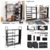 7 Layer 22 Pair Shoes Rack