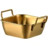 Gold plated snack dish