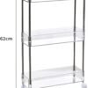 acrylic trolley