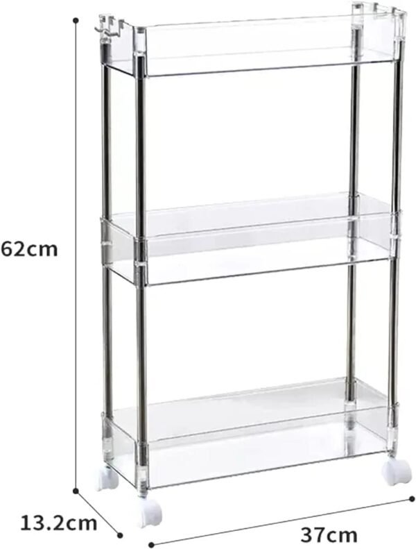 acrylic trolley