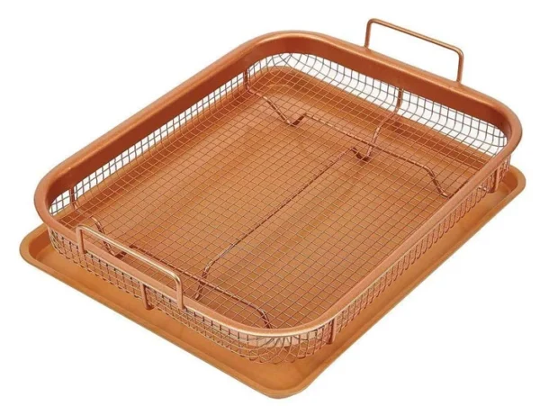 copper crisper tray