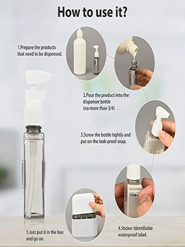 travel dispenser bottle