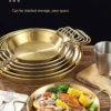 stainless steel sea food plate