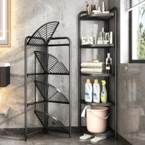 Foldable corner shelf