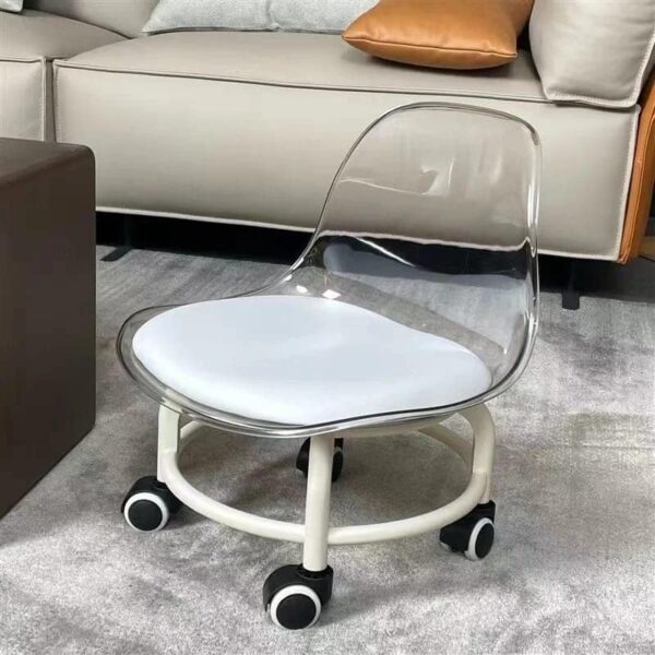 acrylic moving chair