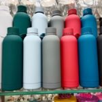 solid matte vacuum insulated bottle